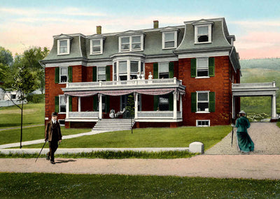 King's Daughters Hospital Staunton VA in 1907 Vintage Print (7 Sizes)