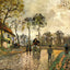 Stagecoach to Louveciennes Fine Art Print 1870 by Camille Pissarro (6 Sizes)