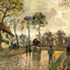 Stagecoach to Louveciennes Fine Art Print 1870 by Camille Pissarro (6 Sizes)