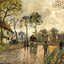 Stagecoach to Louveciennes Fine Art Print 1870 by Camille Pissarro (6 Sizes)