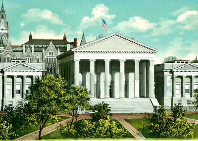 State Capitol Richmond VA in 1905 Vintage Print (7 Sizes) - Premium Quality