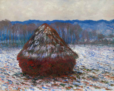 Stack of Wheat art print by Claude Monet (1890)