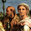 St. Cecilia with Saints (Detail) 1516 Painting by Raphael Art Print (6 Sizes)