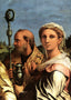 St. Cecilia with Saints (Detail) 1516 Painting by Raphael Art Print (6 Sizes)