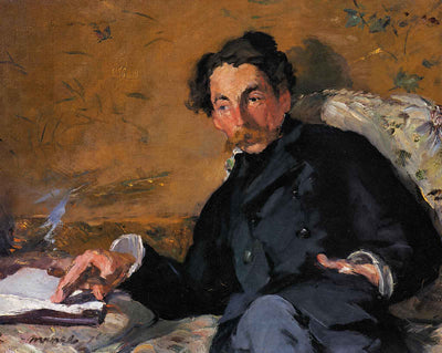 Stephane Mallarme art print by Edouard Manet (1876)
