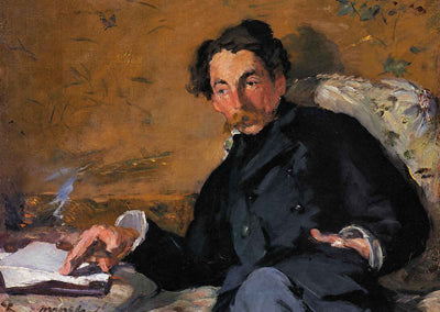 Stephane Mallarme Art Print 1876 Painting by Edouard Manet (6 Sizes)