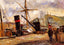 Steamboats 1883 Painting by Camille Pissarro Art Print (6 Sizes) - High Quality