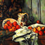 Still Life with Jug 1893 Painting by Paul Cezanne Art Print (6 Sizes)