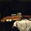 Still Life with Bread and Eggs Art Print 1865 Painting by Paul Cezanne (6 Sizes)