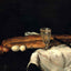 Still Life with Bread and Eggs Art Print 1865 Painting by Paul Cezanne (6 Sizes)