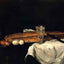 Still Life with Bread and Eggs Art Print 1865 Painting by Paul Cezanne (6 Sizes)