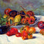 Still Life with Fruit Art Print 1881 Painting by Pierre-Auguste Renoir (6 Sizes)