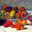 Still Life with Fruit Art Print 1881 Painting by Pierre-Auguste Renoir (6 Sizes)