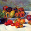 Still Life with Fruit Art Print 1881 Painting by Pierre-Auguste Renoir (6 Sizes)