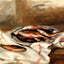 Still Life with Fish Art Print 1890 Painting by Pierre-Auguste Renoir (6 Sizes)