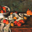 Still Life with a Fruit Dish and Apples Art Print 1880 by Paul Cezanne (6 Sizes)
