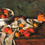 Still Life with a Fruit Dish and Apples Art Print 1880 by Paul Cezanne (6 Sizes)
