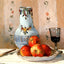Still Life with Apples and Pitcher 1872 by Camille Pissarro Art Print (4 Sizes)