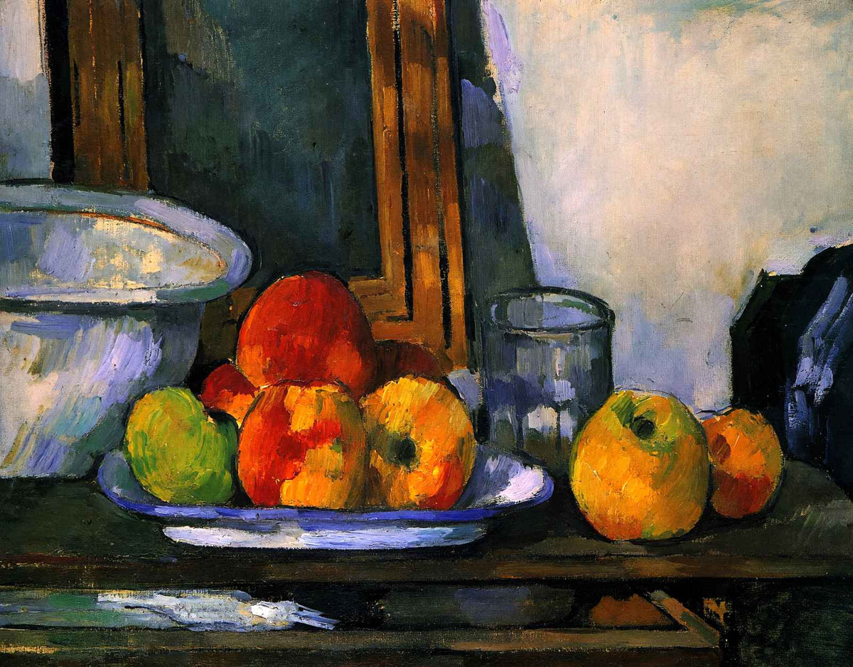 Still Life with Open Drawer Fine Art Print 1879 by Paul Cezanne (6 Sizes)