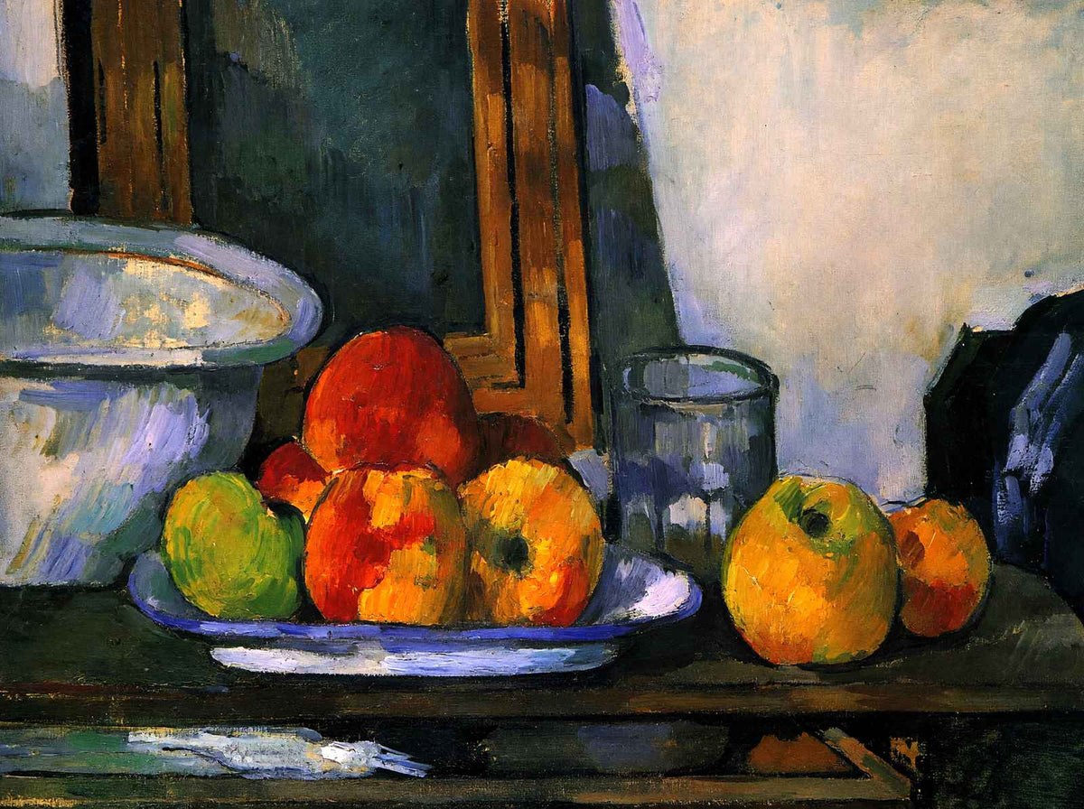 Still Life with Open Drawer Fine Art Print 1879 by Paul Cezanne (6 Sizes)