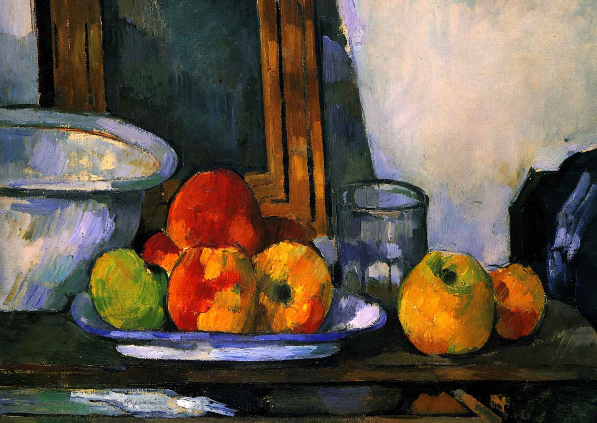 Still Life with Open Drawer Fine Art Print 1879 by Paul Cezanne (6 Sizes)