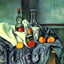 Still Life, Peppermint Bottle 1895 by Paul Cezanne Fine Art Print (6 Sizes)