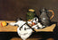 Still Life with Green Pot and Pewter Jug Art Print 1870 by Cezanne (6 Sizes)