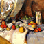 Still Life Post, Bottle, Cup and Fruit 1871 by Paul Cezanne Art Print (6 Sizes)