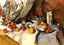 Still Life Post, Bottle, Cup and Fruit 1871 by Paul Cezanne Art Print (6 Sizes)