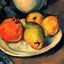 Still Life with Pomegranate and Pears 1890 by Paul Cezanne Art Print (6 Sizes)