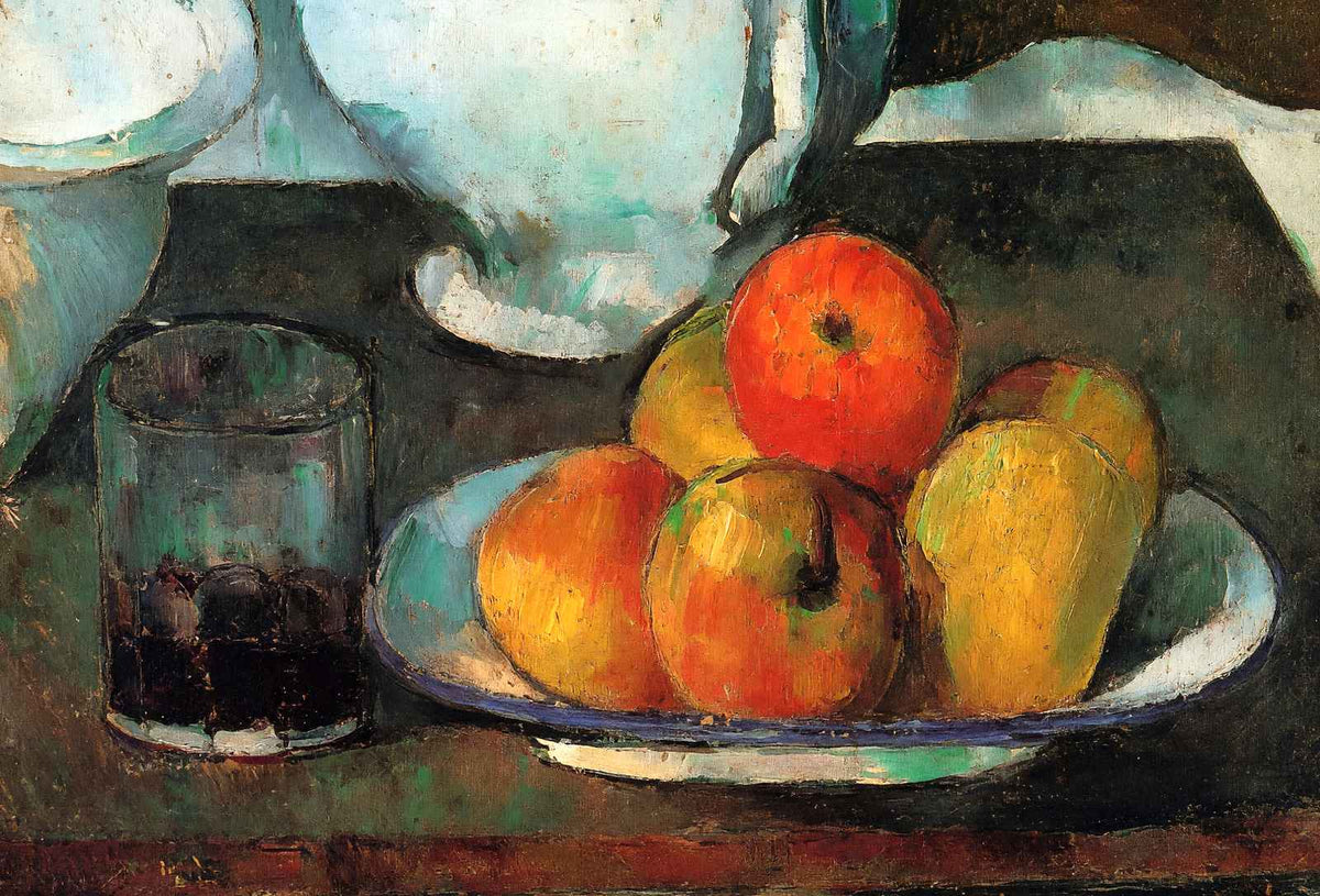 Still Life with Apples 1879 Painting by Paul Cezanne Fine Art Print (6 Sizes)