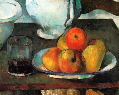 Still Life with Apples fine art print by Paul Cezanne (1879)