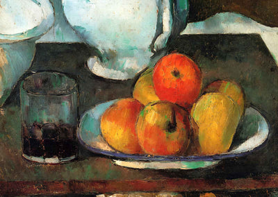 Still Life with Apples 1879 Painting by Paul Cezanne Fine Art Print (6 Sizes)
