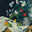 Still Life with Flowers and Fruit Art Print 1890 by Paul Cezanne (6 Sizes)