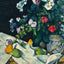 Still Life with Flowers and Fruit Art Print 1890 by Paul Cezanne (6 Sizes)