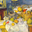 Still Life with Basket (Kitchen Table) 1890 by Paul Cezanne Art Print (6 Sizes)