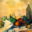 Still Life, Bottle of Rum 1890 Painting by Paul Cezanne Fine Art Print (6 Sizes)