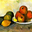 Still Life with Apples Art Print 1890 Painting by Paul Cezanne (6 Sizes)