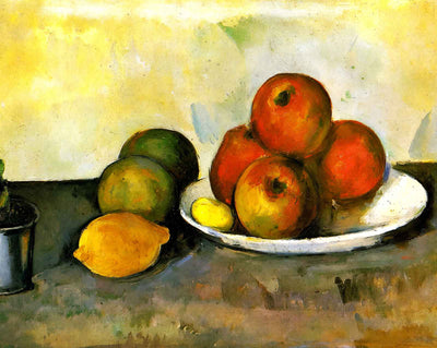 Still Life with Apples (1890) painting by Paul Cezanne (1890)