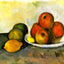 Still Life with Apples Art Print 1890 Painting by Paul Cezanne (6 Sizes)