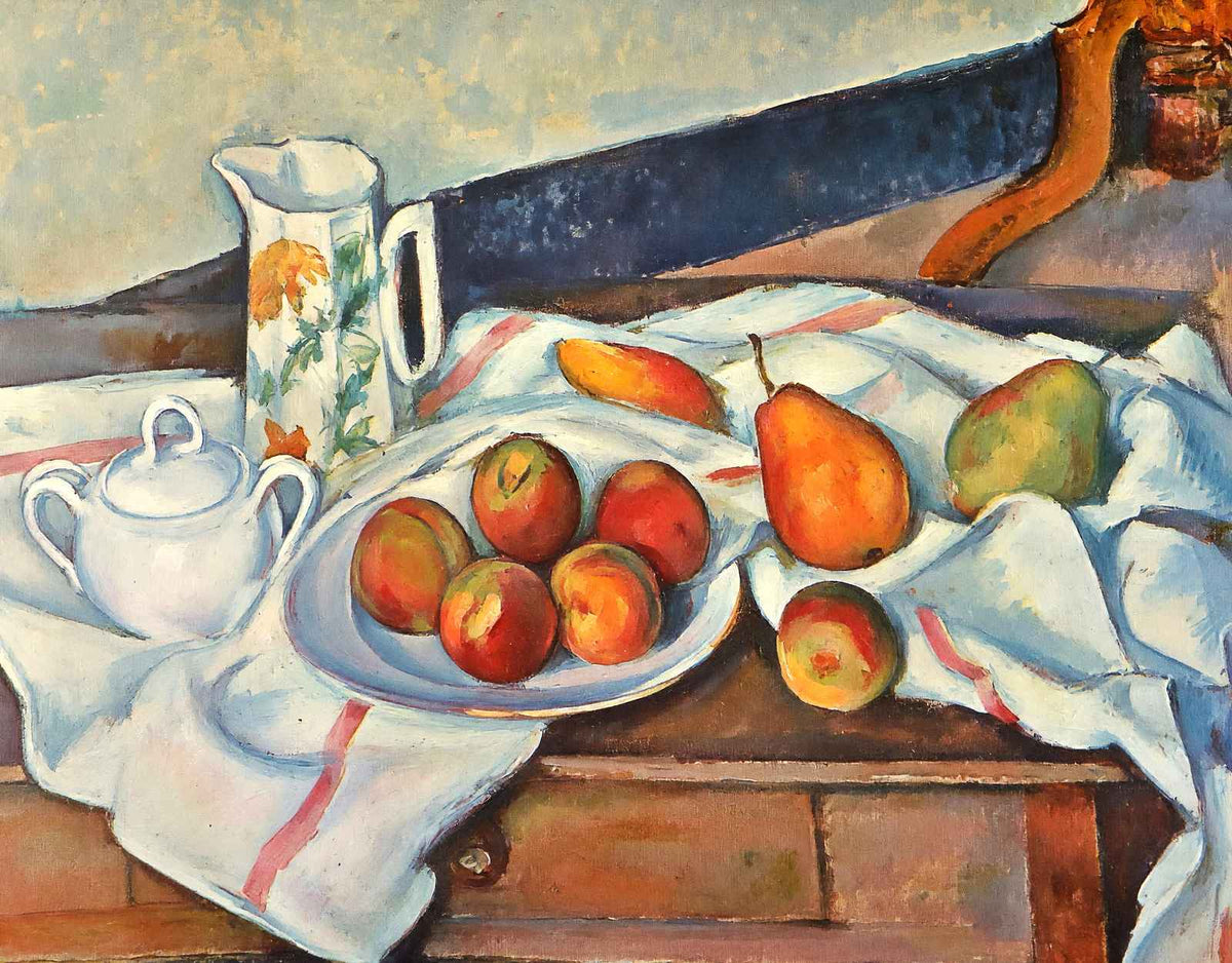 Still Life with Sugar 1890 Painting by Paul Cezanne Art Print (6 Sizes)