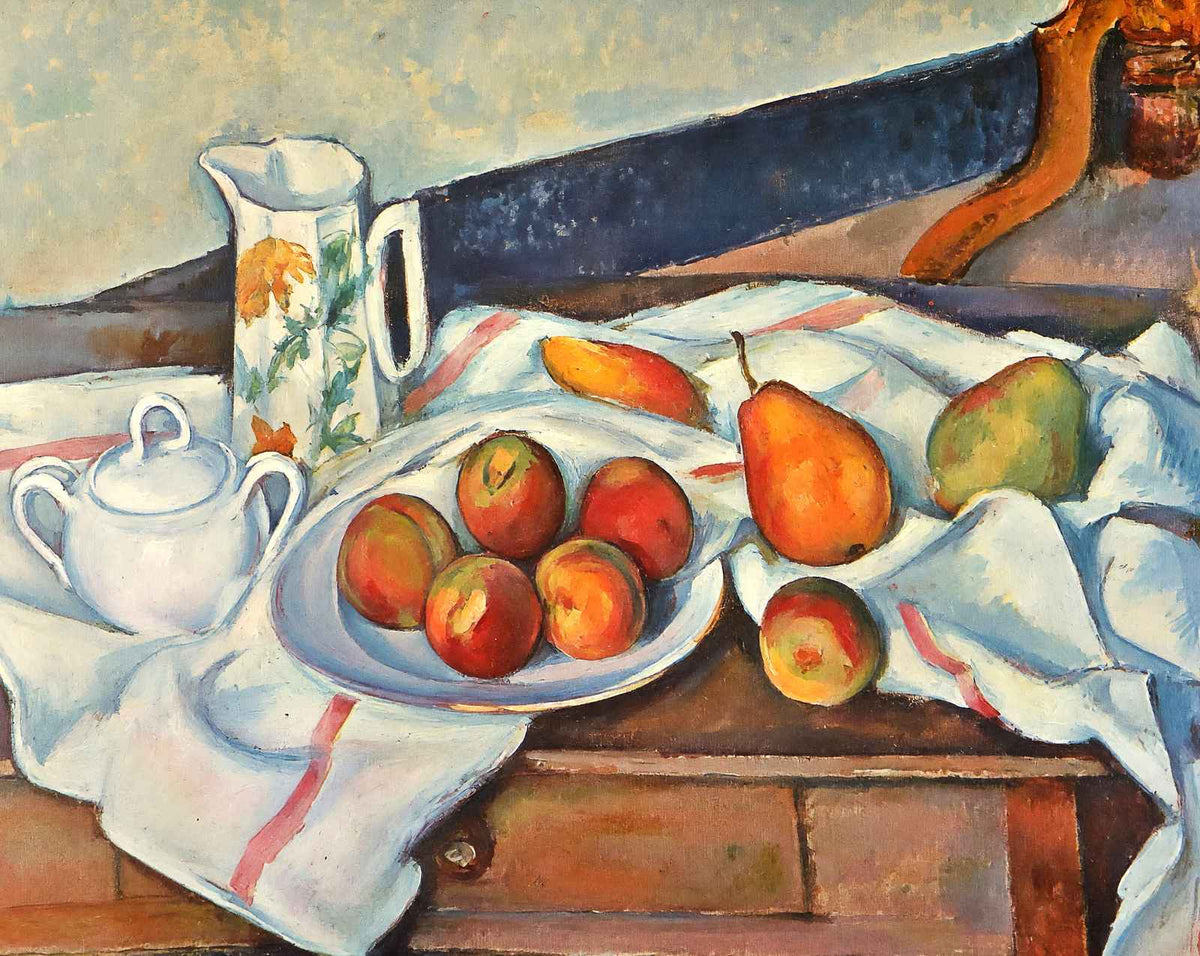 Still Life with Sugar art print by Paul Cezanne (1890)