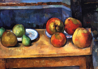 Still Life Apples and Pears 1887 by Paul Cezanne Fine Art Print (6 Sizes)