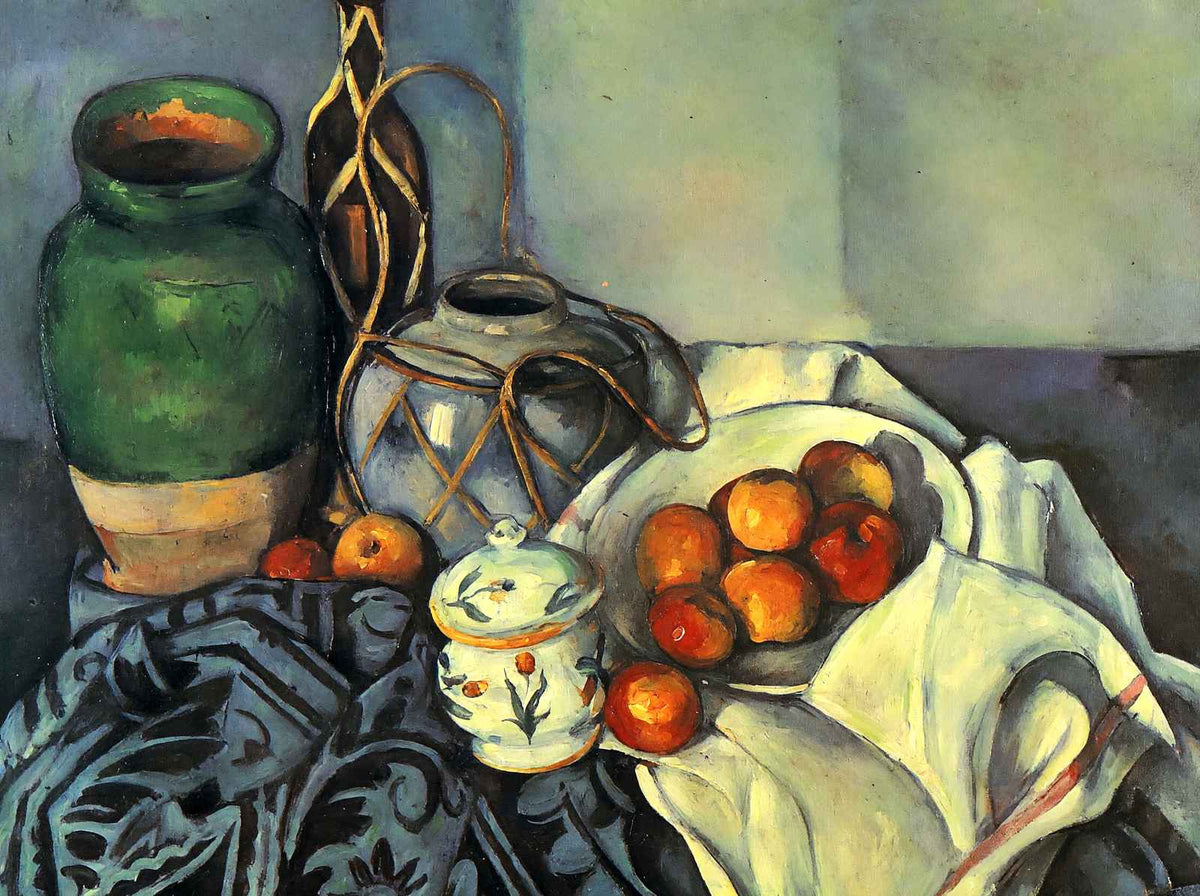 Still Life with Apples 1894 Painting by Paul Cezanne Art Print (6 Sizes)