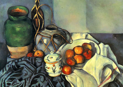Still Life with Apples 1894 Painting by Paul Cezanne Art Print (6 Sizes)