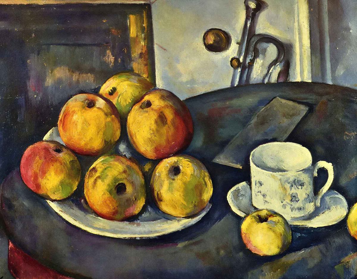Still Life with Apples 1894 Painting by Paul Cezanne Fine Art Print (6 Sizes)