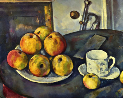 Still Life with Apples (1894) art print by Paul Cezanne (1894)