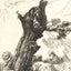 St. Jerome Beside a Pollard Willow Art Print 1648 by Rembrandt (6 Sizes)