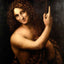 St. John the Baptist painting print by Leonardo da Vinci (1515)