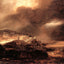 Stormy Landscape Fine Art Print 1638 Painting by Rembrandt (6 Sizes) - Restored